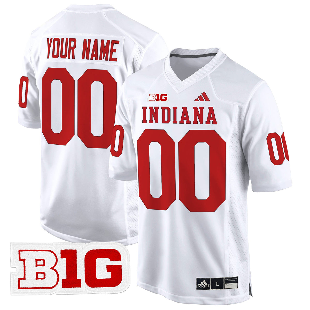 Indiana Hoosiers 2024 Game Custom Jersey V2 - All Stitched - image 4