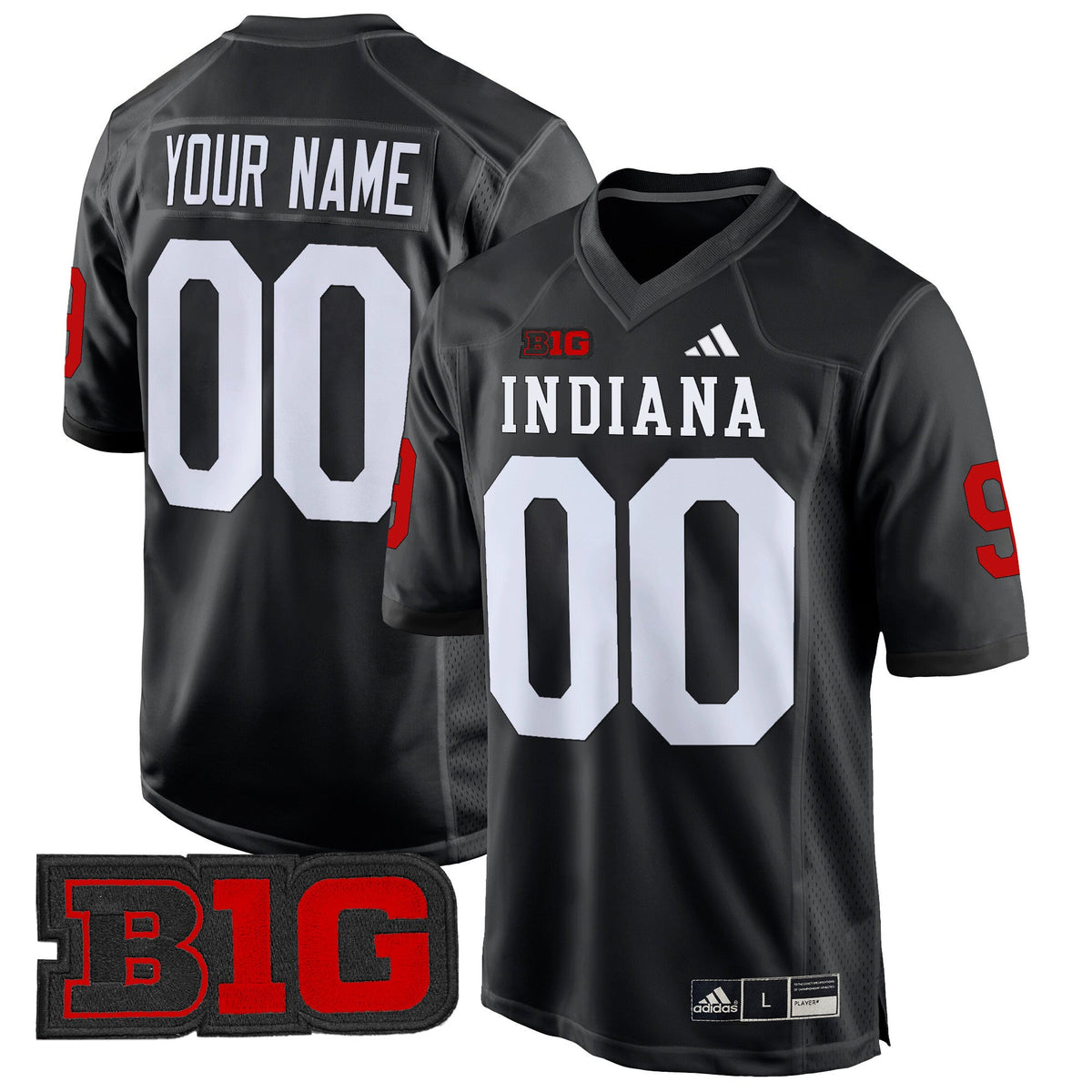 Indiana Hoosiers 2024 Game Custom Jersey V2 - All Stitched - image 5