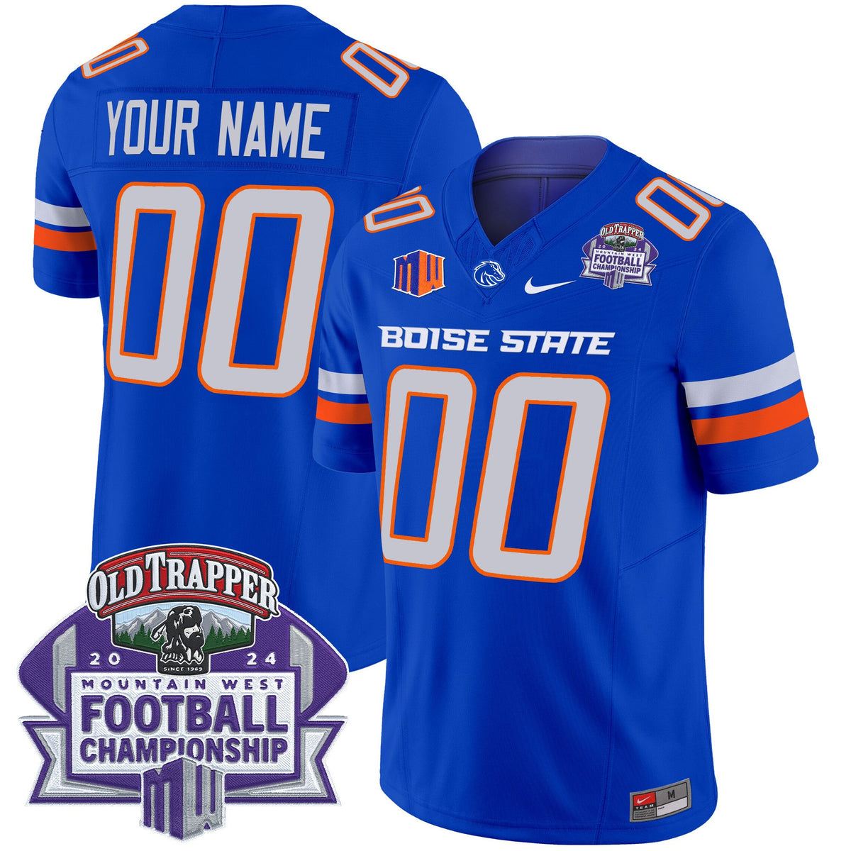 Boise State Broncos 2024 Championship Vapor Limited Custom Jersey - All Stitched - image 3