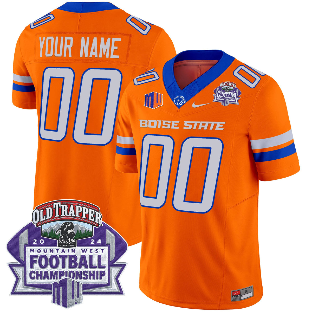 Boise State Broncos 2024 Championship Vapor Limited Custom Jersey - All Stitched - image 4