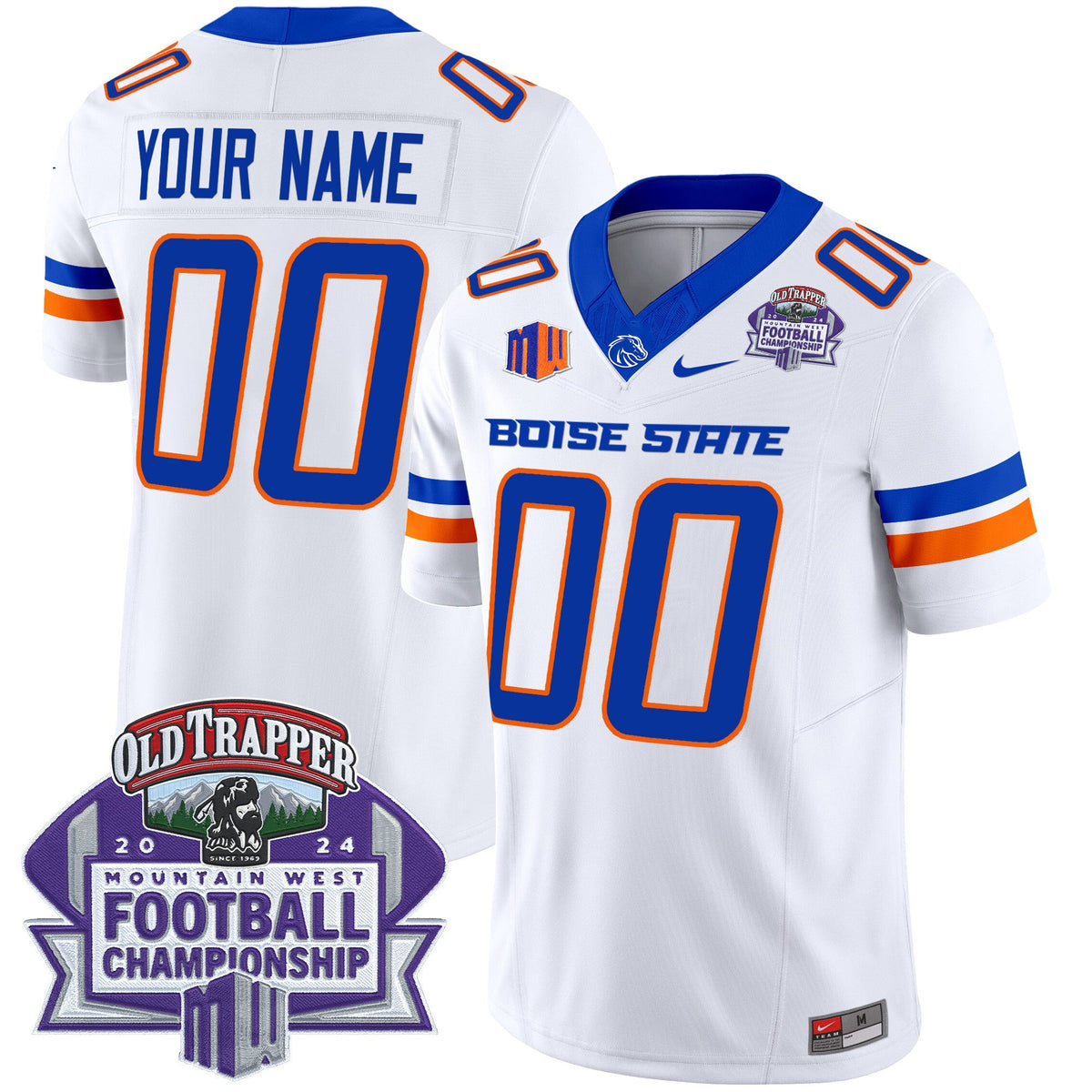 Boise State Broncos 2024 Championship Vapor Limited Custom Jersey - All Stitched - image 5