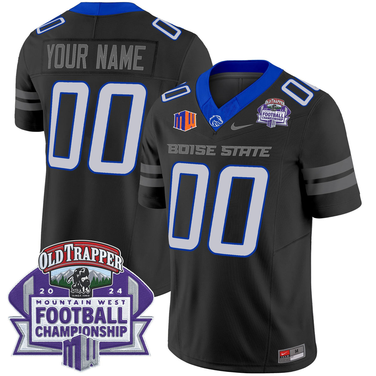 Boise State Broncos 2024 Championship Vapor Limited Custom Jersey - All Stitched - image 6