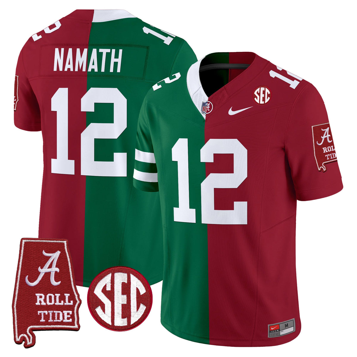 Alabama Crimson Tide Split Vapor Limited Jersey - All Stitched - image 5