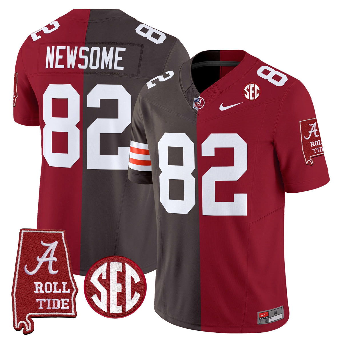 Alabama Crimson Tide Split Vapor Limited Jersey - All Stitched - image 8