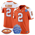 Men's Clemson Tigers 2024 ACC Championship Patch Vapor Limited Jersey - All Stitched - image 1