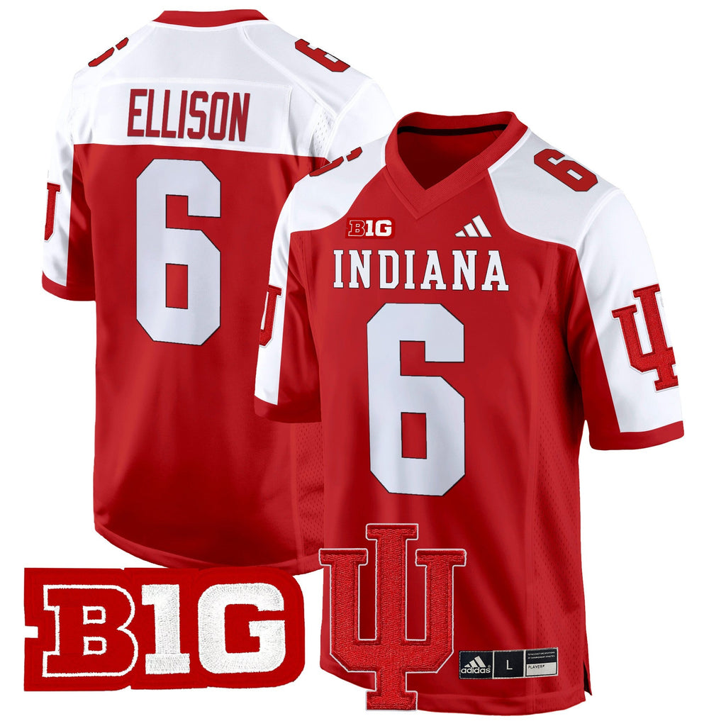 Men's Indiana Hoosiers 2024 Game Jersey V2 - All Stitched - image 2