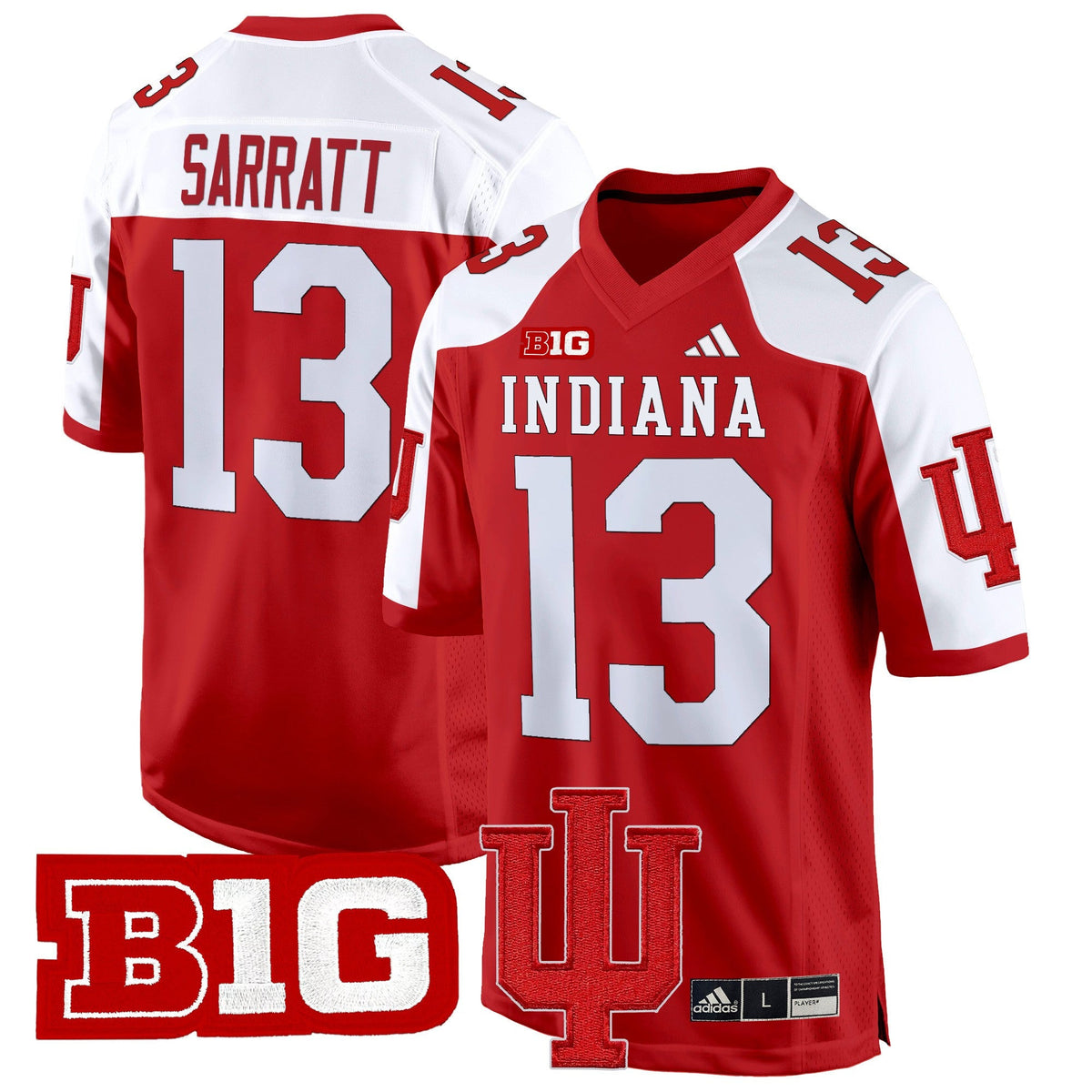 Men's Indiana Hoosiers 2024 Game Jersey V2 - All Stitched - image 3