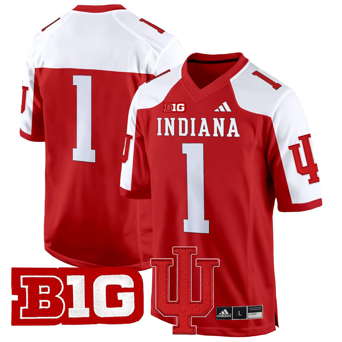 Men's Indiana Hoosiers 2024 Game Jersey V2 - All Stitched - image 7