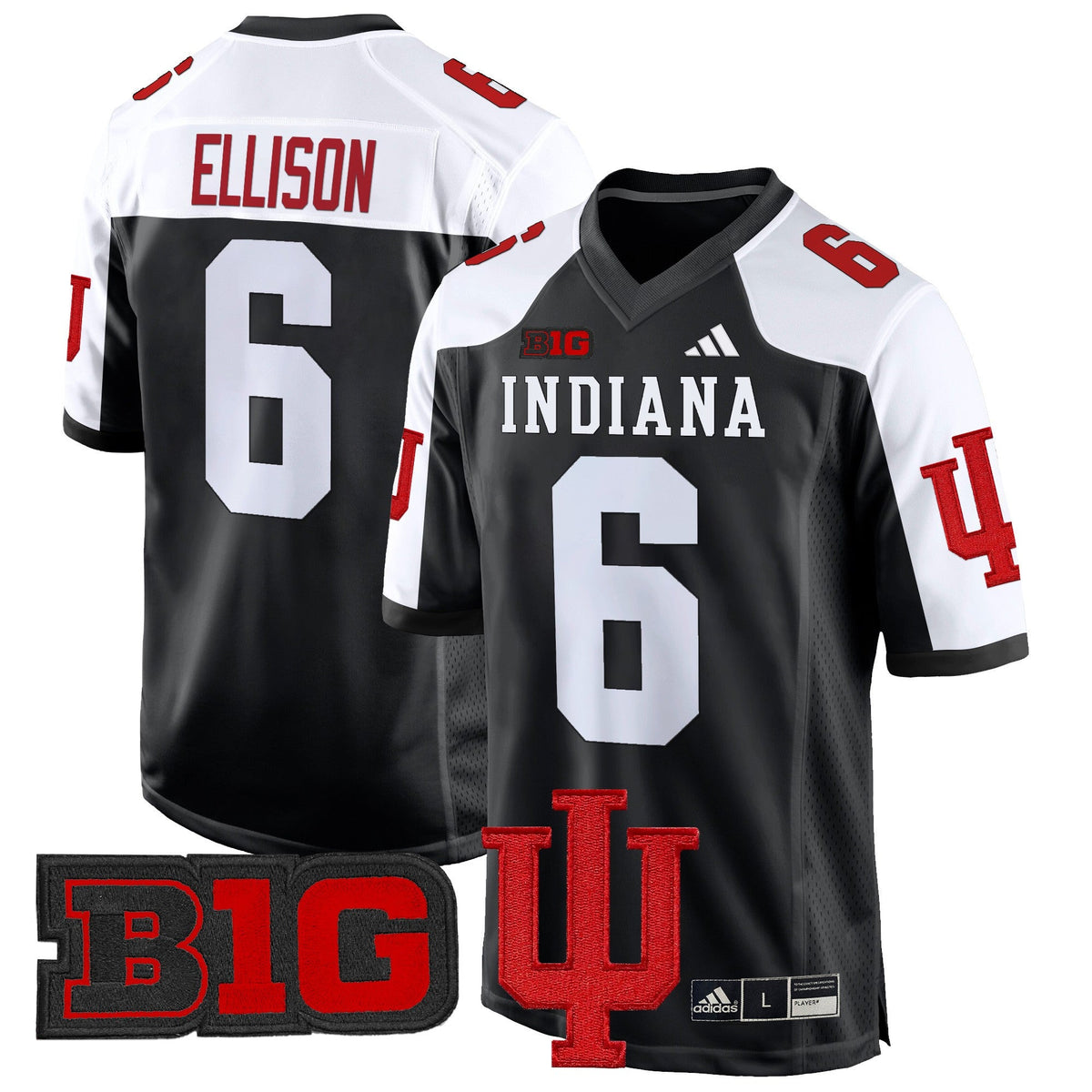 Men's Indiana Hoosiers 2024 Game Jersey V2 - All Stitched - image 9