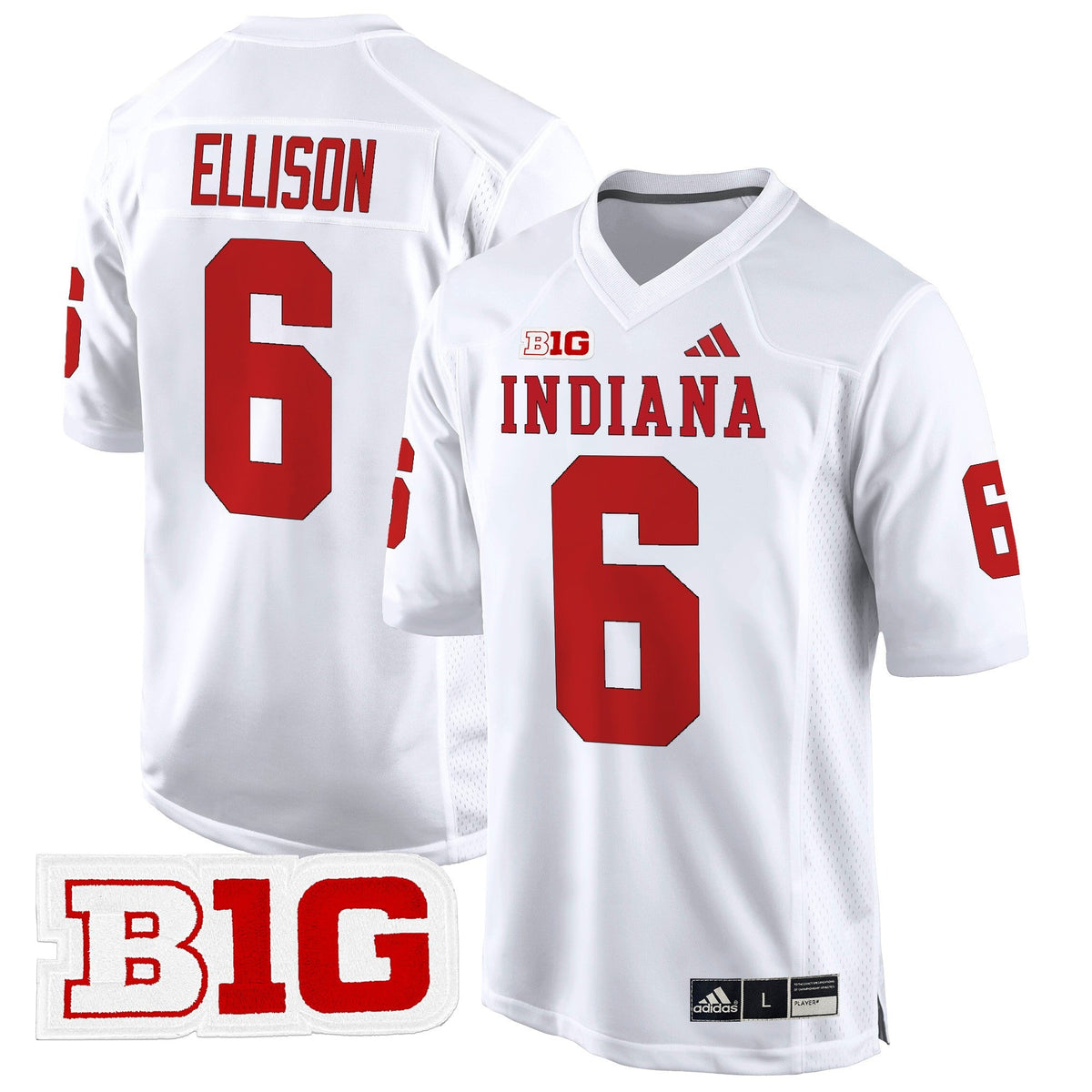 Men's Indiana Hoosiers 2024 Game Jersey V2 - All Stitched - image 23