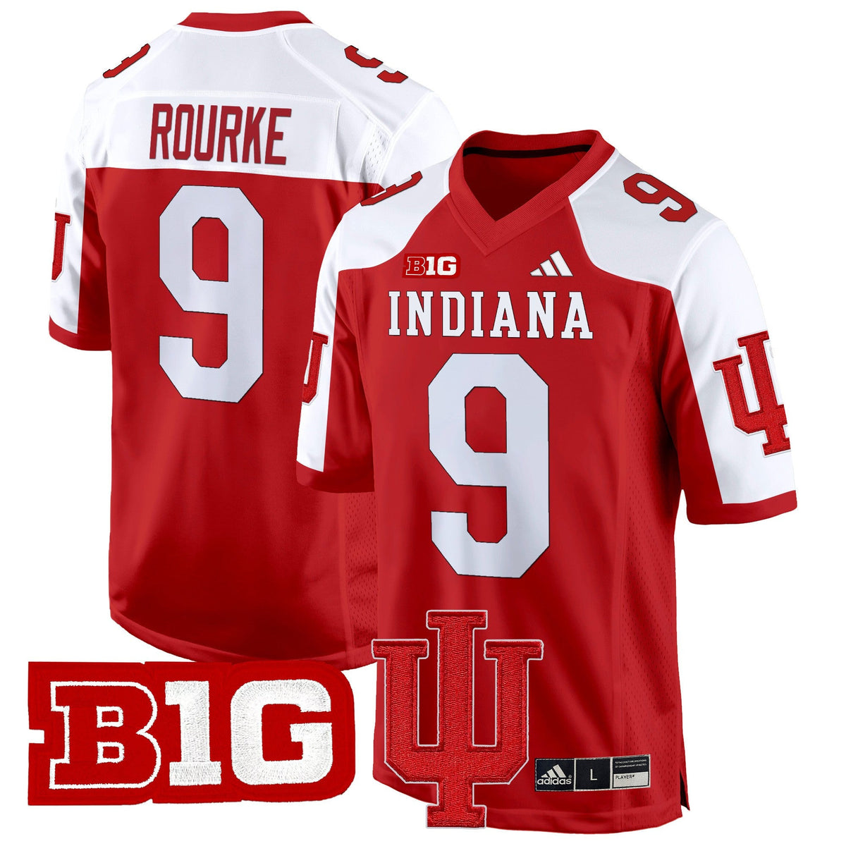 Men's Indiana Hoosiers 2024 Game Jersey V2 - All Stitched - image 1