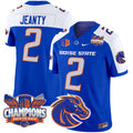 Men's Boise State Broncos 2024 Back To Back Champions Vapor Limited Jersey - All Stitched - image 1