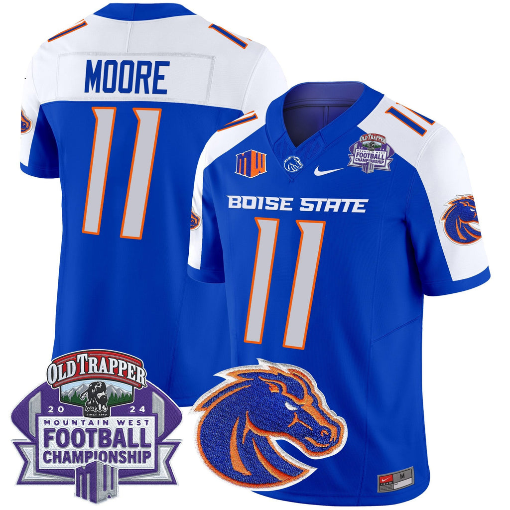 Men's Boise State Broncos 2024 Championship Vapor Limited Jersey - All Stitched - image 5