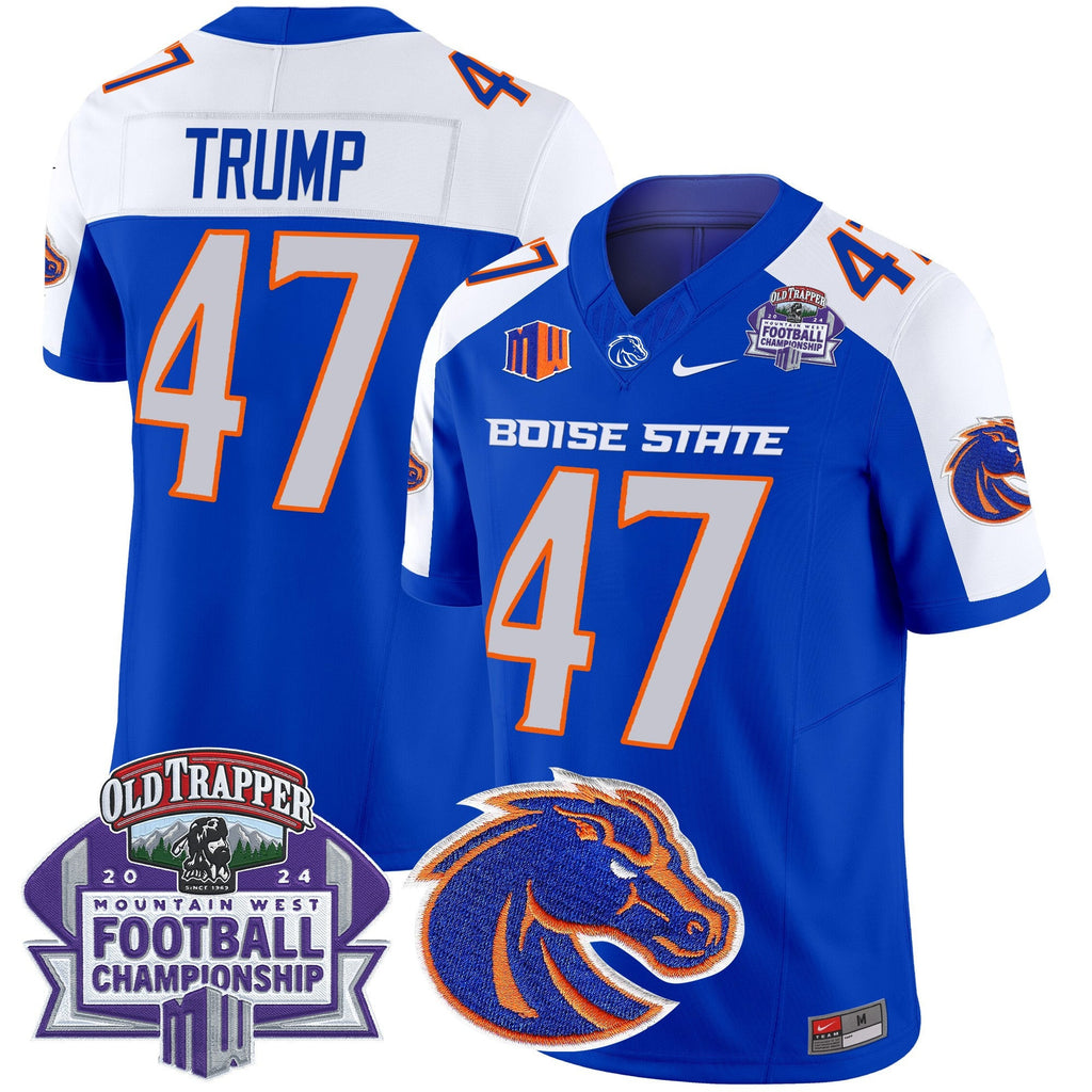 Men's Boise State Broncos 2024 Championship Vapor Limited Jersey - All Stitched - image 8