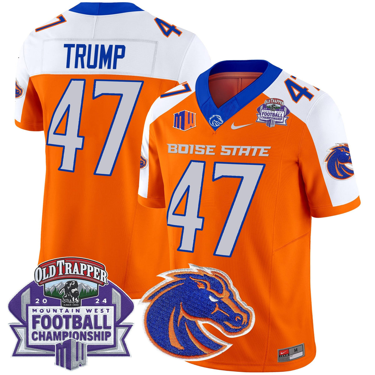 Men's Boise State Broncos 2024 Championship Vapor Limited Jersey - All Stitched - image 17
