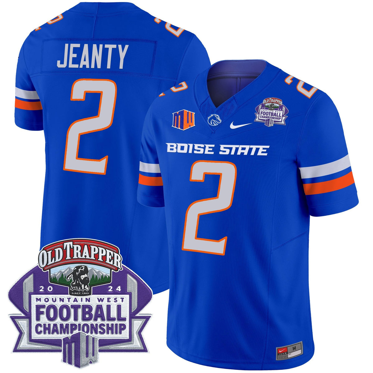 Men's Boise State Broncos 2024 Championship Vapor Limited Jersey - All Stitched - image 19