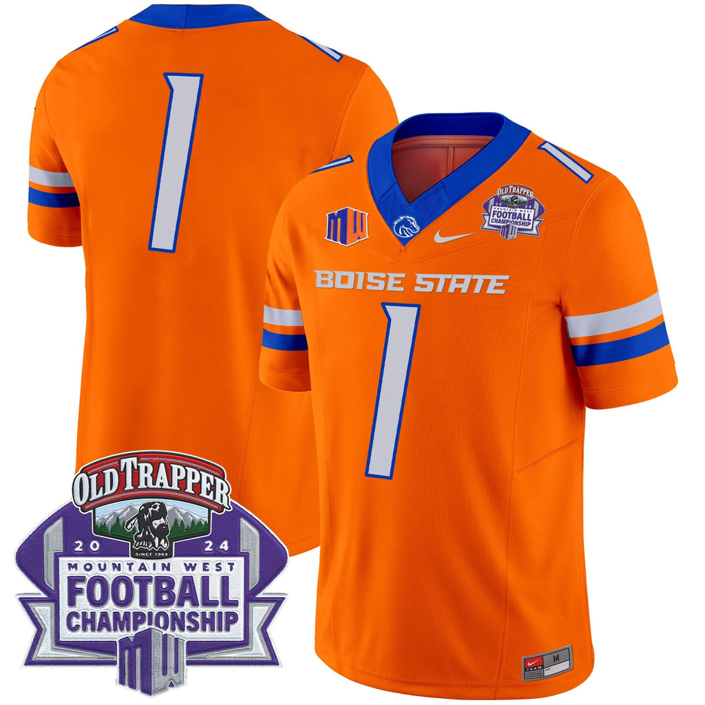 Men's Boise State Broncos 2024 Championship Vapor Limited Jersey - All Stitched - image 36