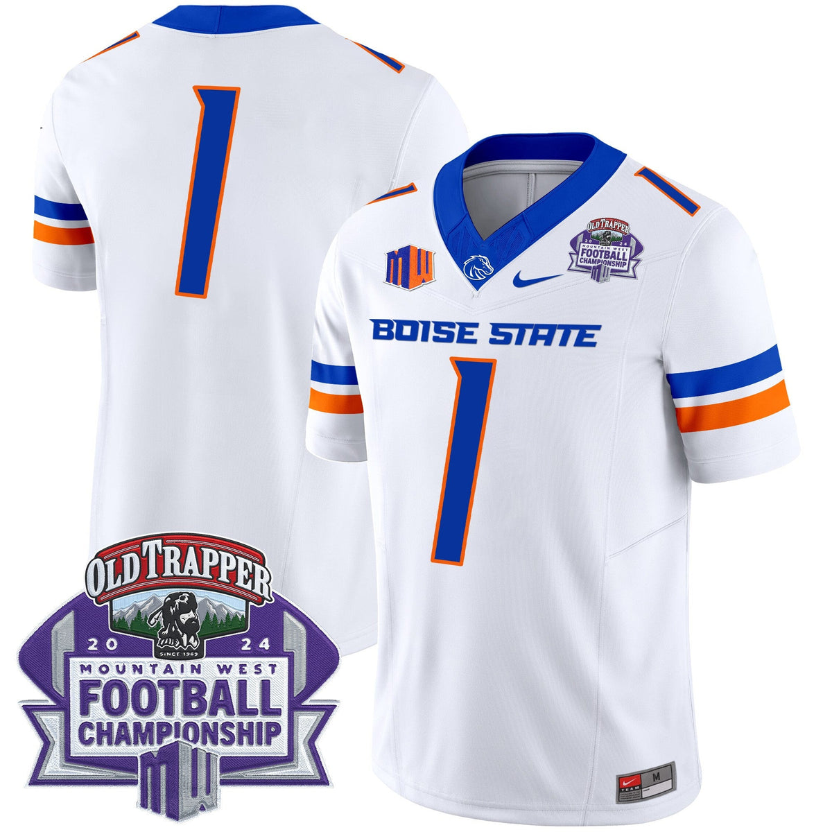 Men's Boise State Broncos 2024 Championship Vapor Limited Jersey - All Stitched - image 45