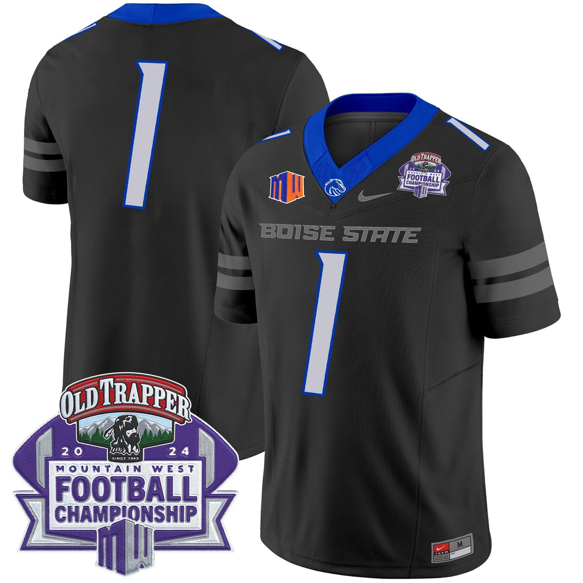 Men's Boise State Broncos 2024 Championship Vapor Limited Jersey - All Stitched - image 54