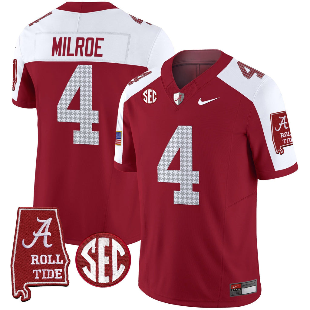 Men's Alabama Crimson Tide Pro Combat Vapor Limited Jersey - All Stitched - image 11