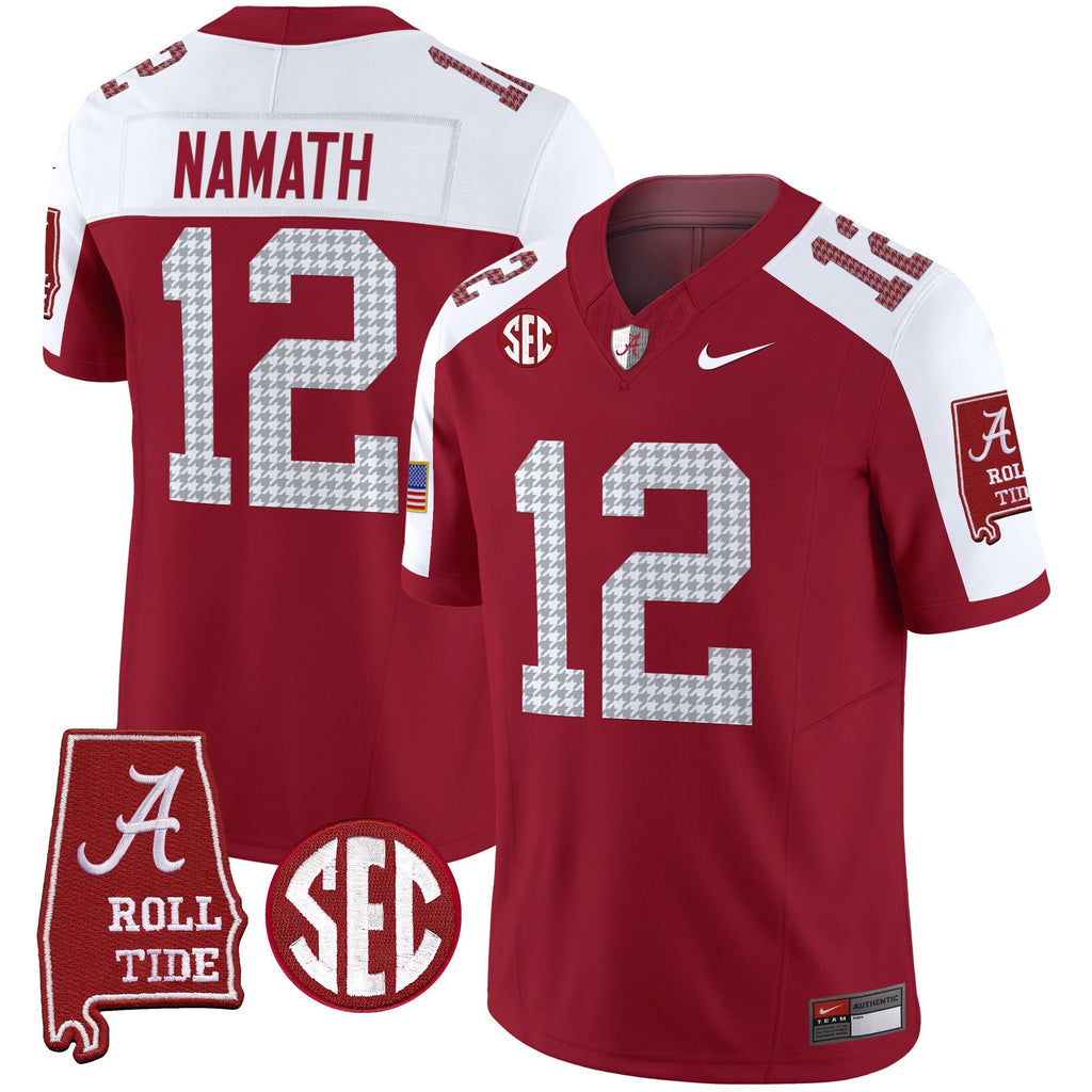Men's Alabama Crimson Tide Pro Combat Vapor Limited Jersey - All Stitched - image 15