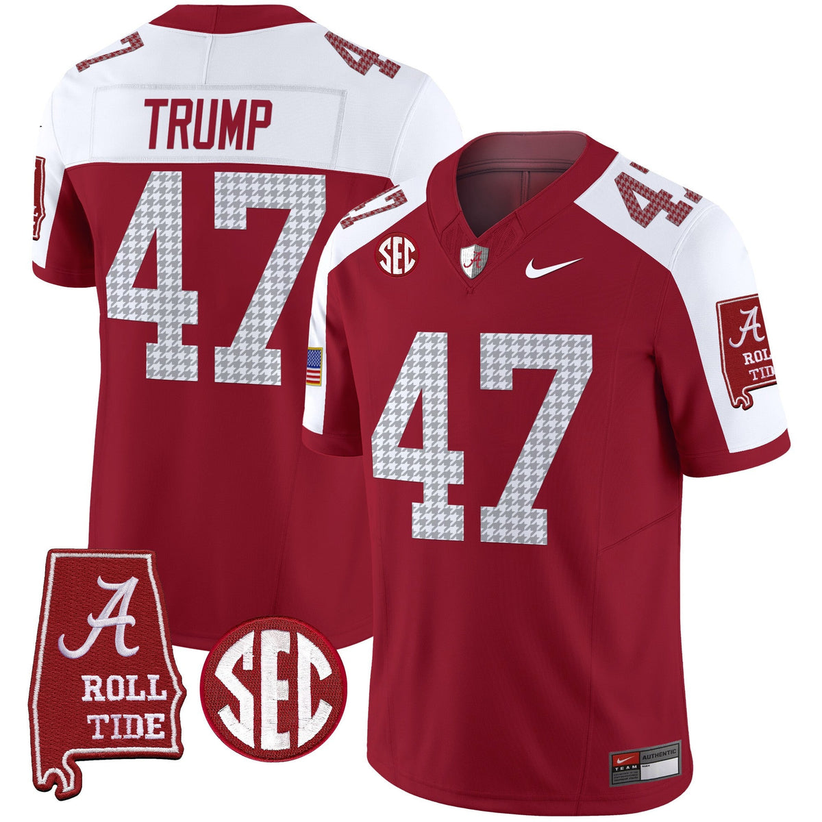 Men's Alabama Crimson Tide Pro Combat Vapor Limited Jersey - All Stitched - image 19