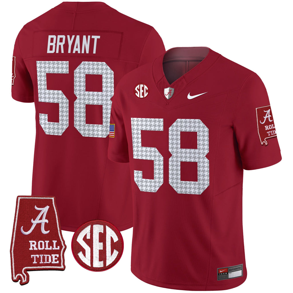 Men's Alabama Crimson Tide Pro Combat Vapor Limited Jersey - All Stitched - image 28
