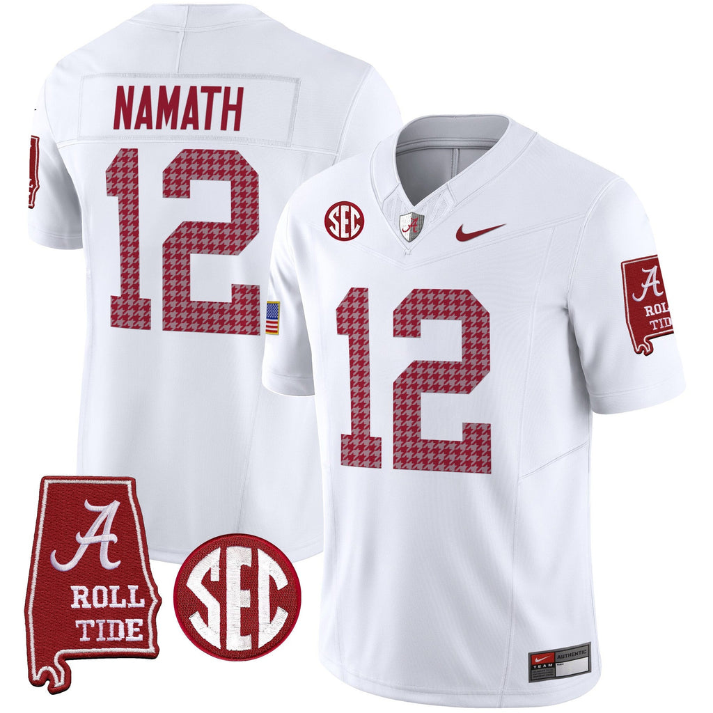Men's Alabama Crimson Tide Pro Combat Vapor Limited Jersey - All Stitched - image 35