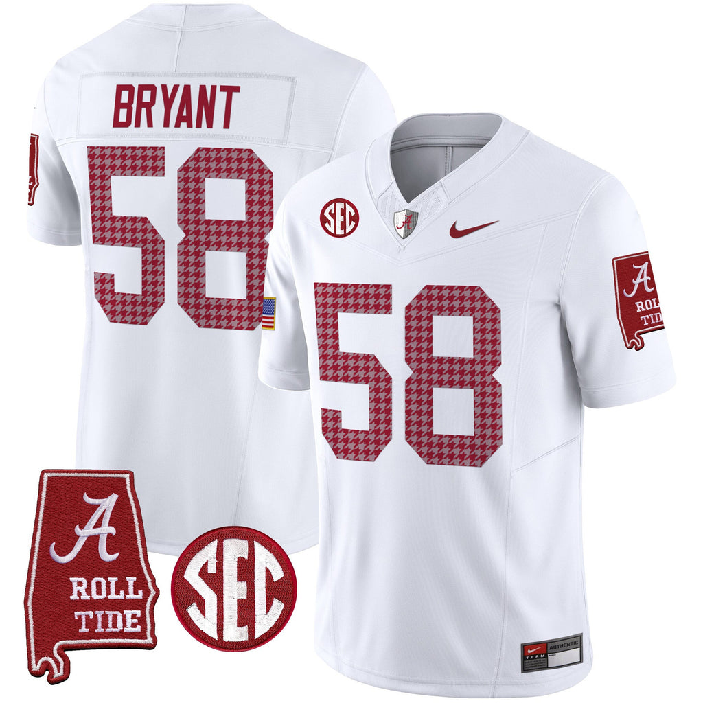 Men's Alabama Crimson Tide Pro Combat Vapor Limited Jersey - All Stitched - image 38