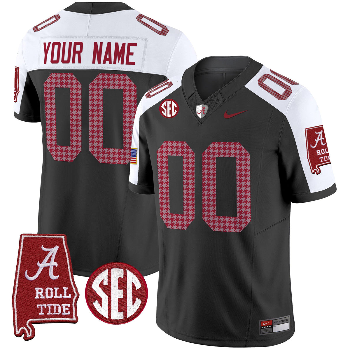 Alabama Crimson Tide Pro Combat Vapor Limited Custom Jersey - All Stitched - image 1