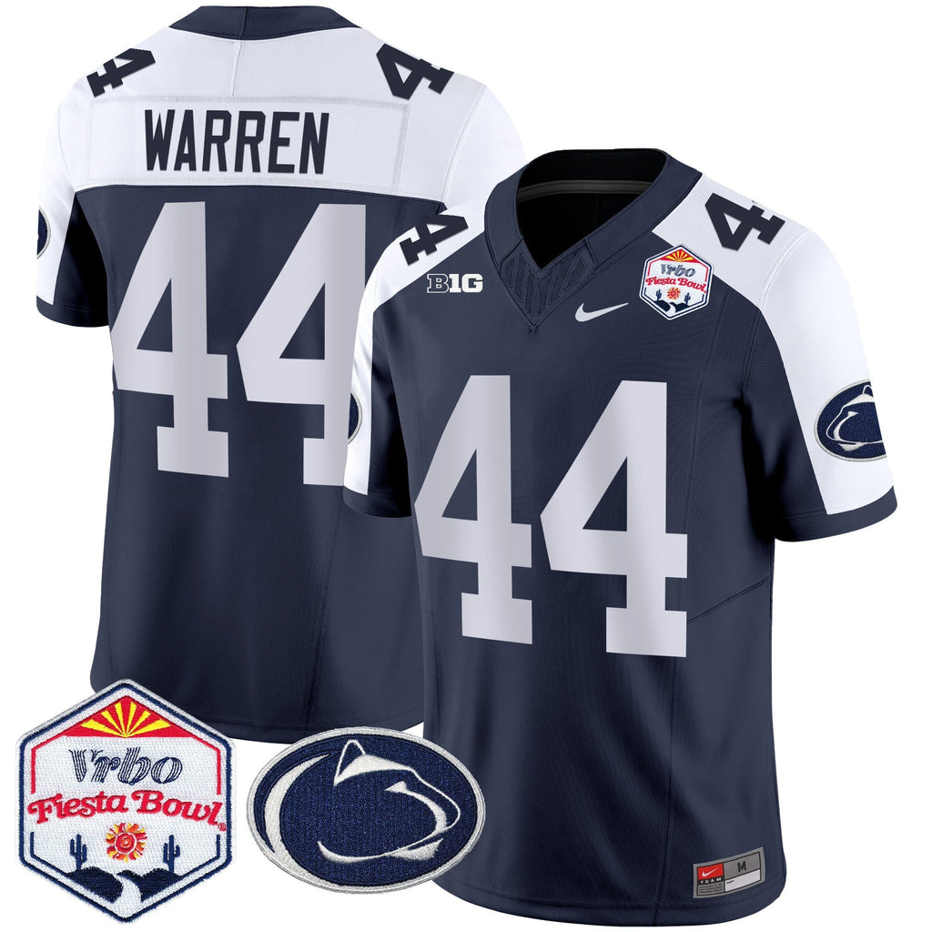 Men's Penn State Nittany Lions 2024 The Fiesta Bowl Patch Vapor Limited Jersey - All Stitched - image 3