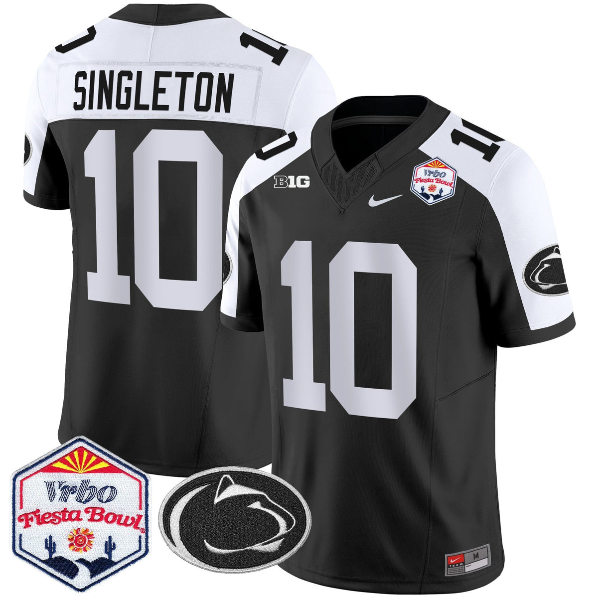 Men's Penn State Nittany Lions 2024 The Fiesta Bowl Patch Vapor Limited Jersey - All Stitched - image 10