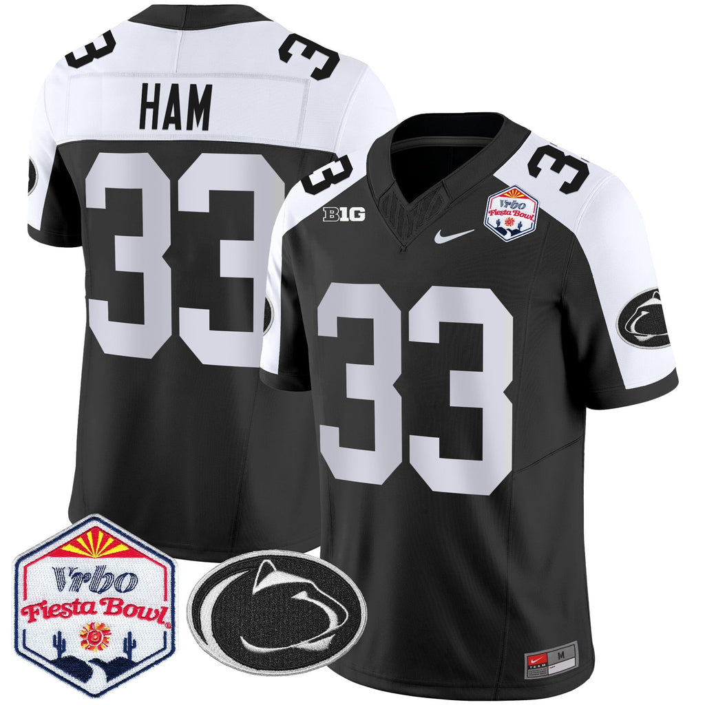 Men's Penn State Nittany Lions 2024 The Fiesta Bowl Patch Vapor Limited Jersey - All Stitched - image 12