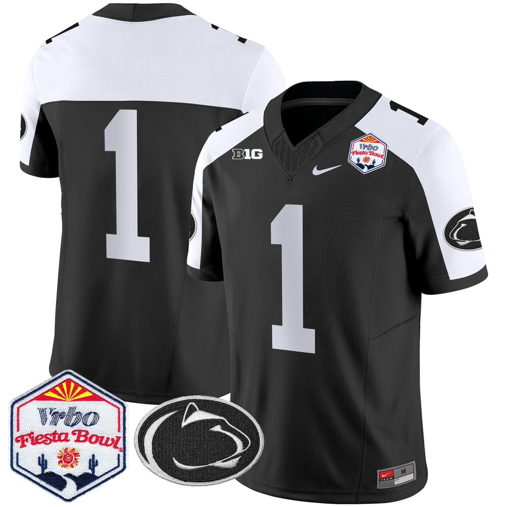 Men's Penn State Nittany Lions 2024 The Fiesta Bowl Patch Vapor Limited Jersey - All Stitched - image 16