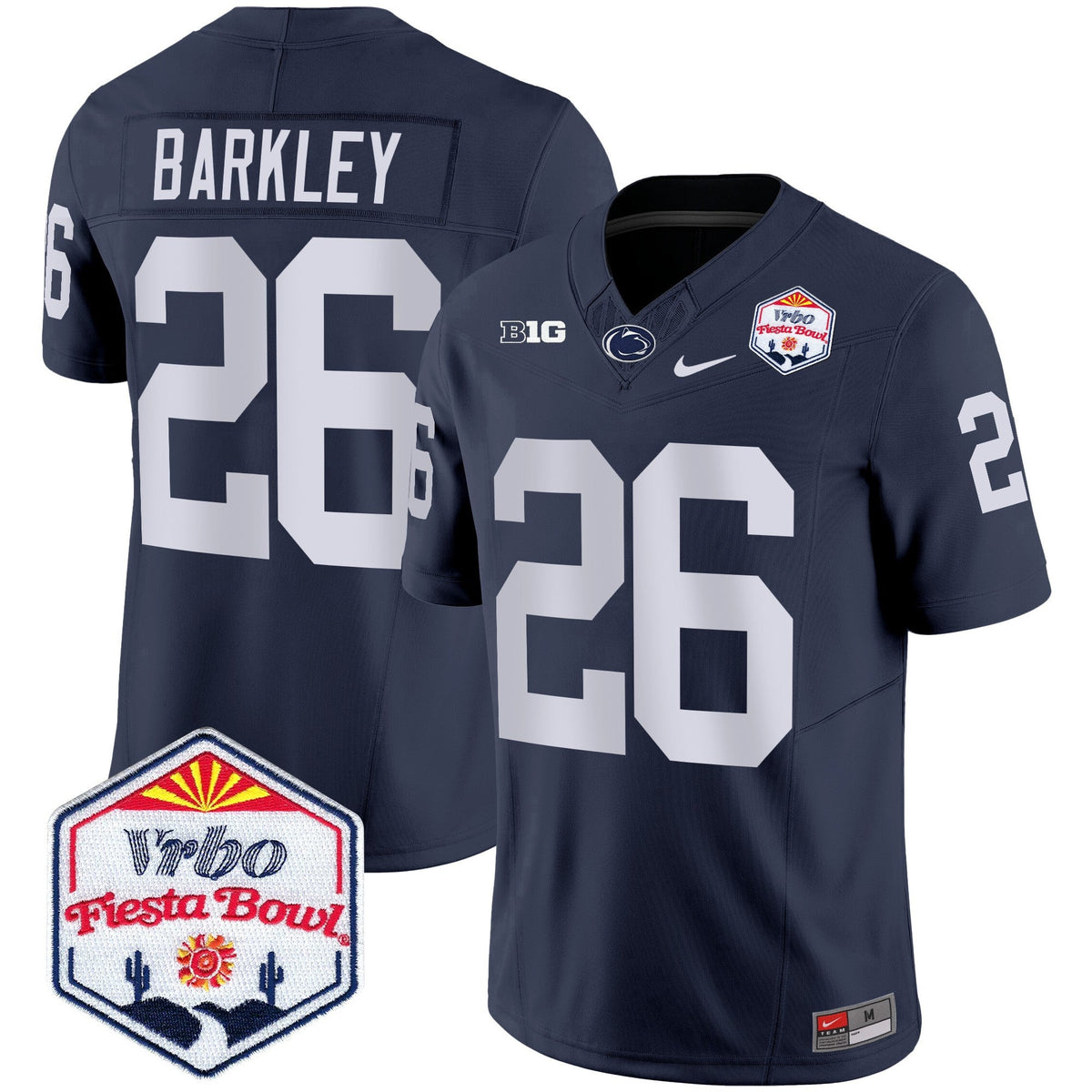 Men's Penn State Nittany Lions 2024 The Fiesta Bowl Patch Vapor Limited Jersey - All Stitched - image 21