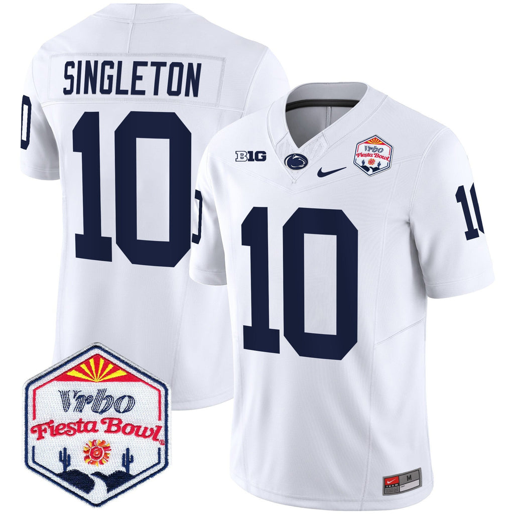 Men's Penn State Nittany Lions 2024 The Fiesta Bowl Patch Vapor Limited Jersey - All Stitched - image 26