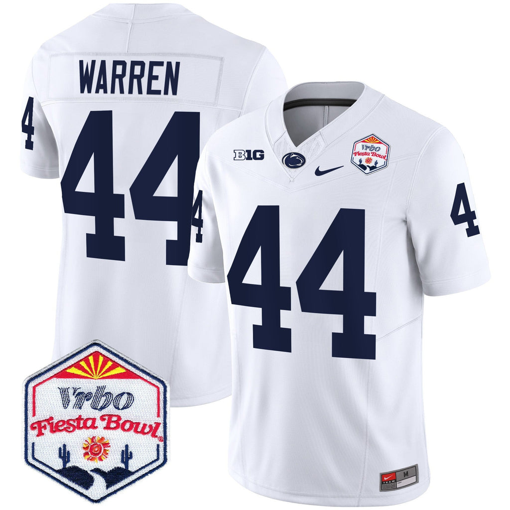 Men's Penn State Nittany Lions 2024 The Fiesta Bowl Patch Vapor Limited Jersey - All Stitched - image 27