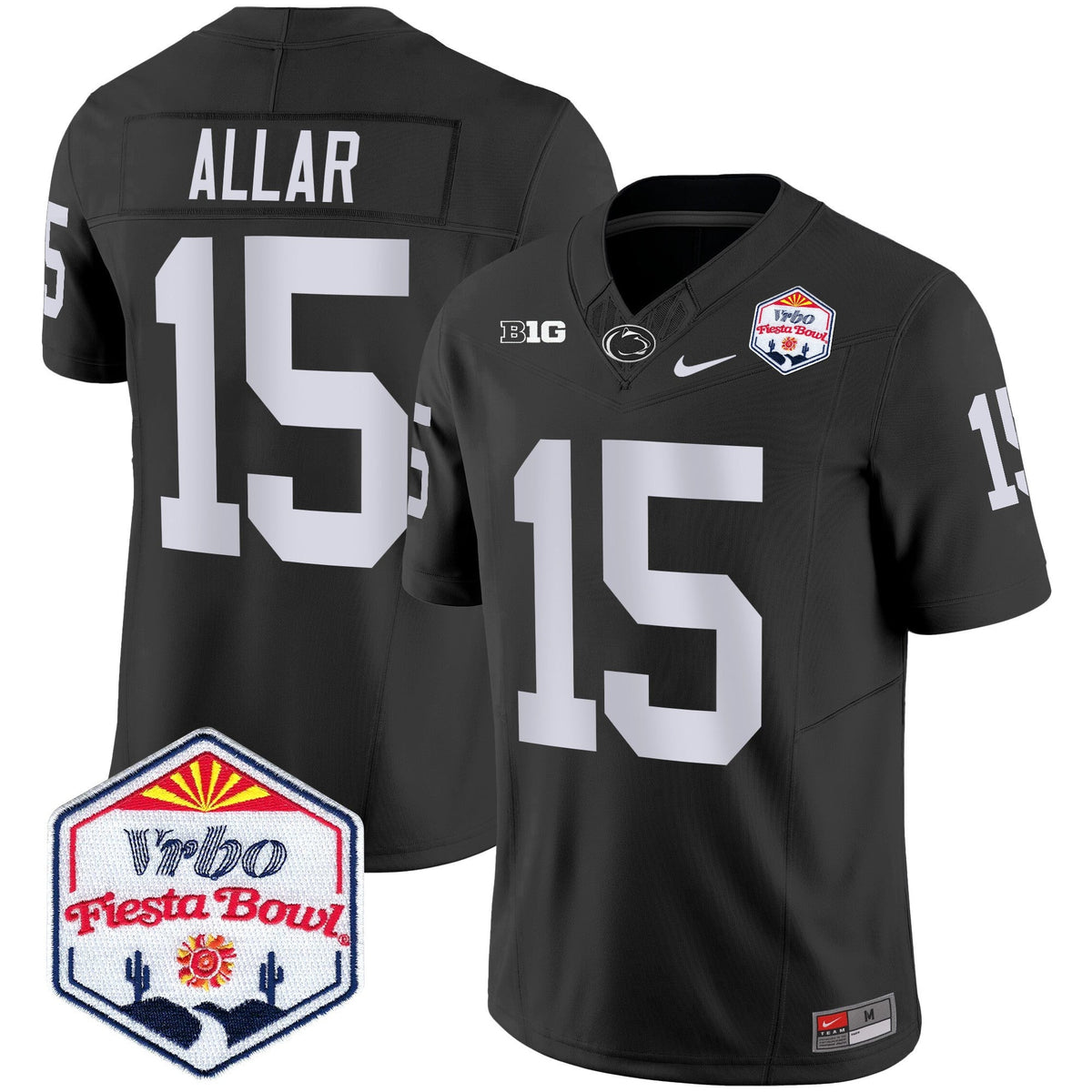 Men's Penn State Nittany Lions 2024 The Fiesta Bowl Patch Vapor Limited Jersey - All Stitched - image 33