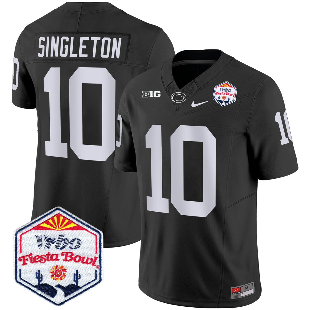 Men's Penn State Nittany Lions 2024 The Fiesta Bowl Patch Vapor Limited Jersey - All Stitched - image 34