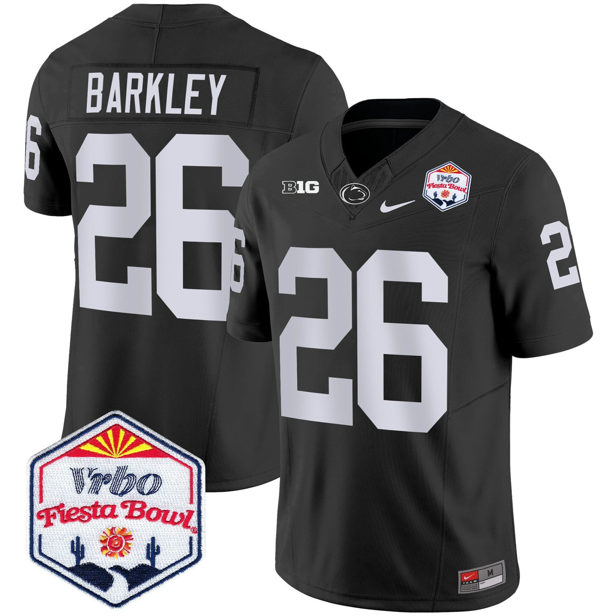 Men's Penn State Nittany Lions 2024 The Fiesta Bowl Patch Vapor Limited Jersey - All Stitched - image 37