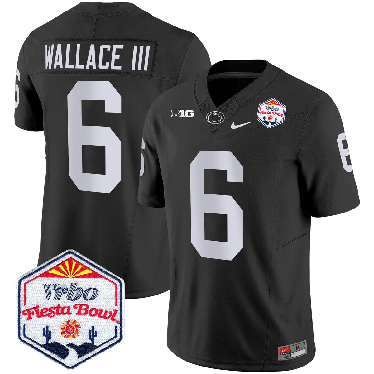 Men's Penn State Nittany Lions 2024 The Fiesta Bowl Patch Vapor Limited Jersey - All Stitched - image 38
