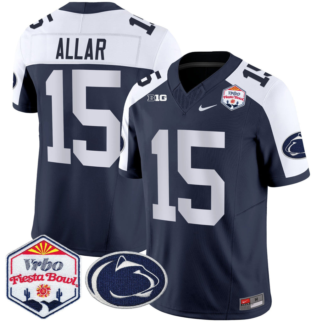 Men's Penn State Nittany Lions 2024 The Fiesta Bowl Patch Vapor Limited Jersey - All Stitched - image 1