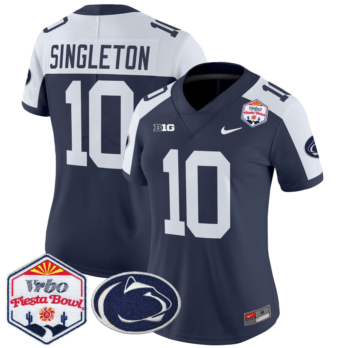 Women's Penn State Nittany Lions 2024 The Fiesta Bowl Patch Vapor Limited Jersey - All Stitched - image 2
