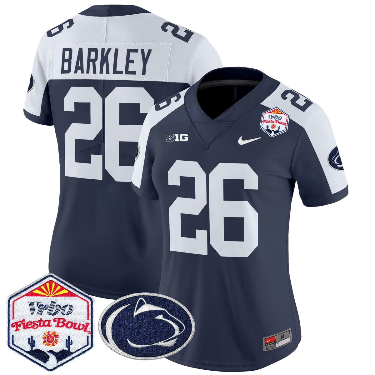Women's Penn State Nittany Lions 2024 The Fiesta Bowl Patch Vapor Limited Jersey - All Stitched - image 5
