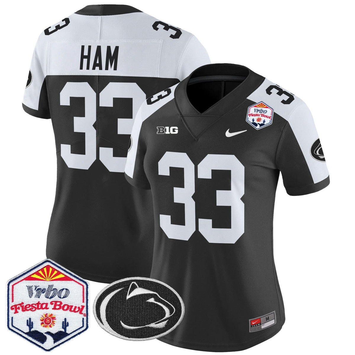 Women's Penn State Nittany Lions 2024 The Fiesta Bowl Patch Vapor Limited Jersey - All Stitched - image 12
