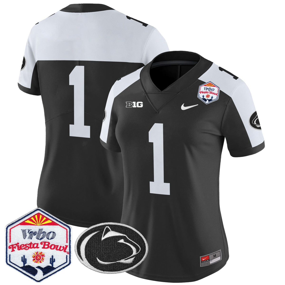 Women's Penn State Nittany Lions 2024 The Fiesta Bowl Patch Vapor Limited Jersey - All Stitched - image 16