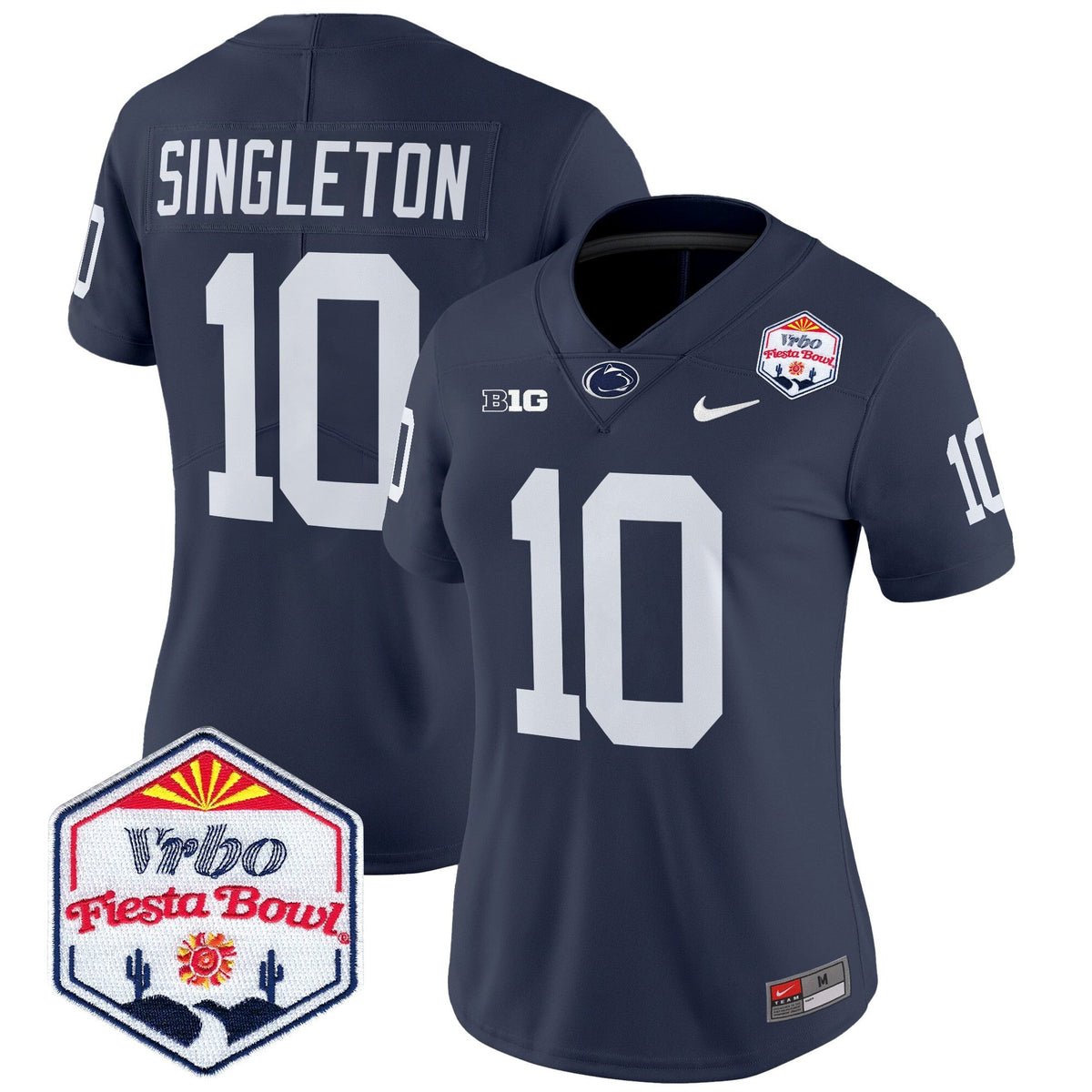 Women's Penn State Nittany Lions 2024 The Fiesta Bowl Patch Vapor Limited Jersey - All Stitched - image 18