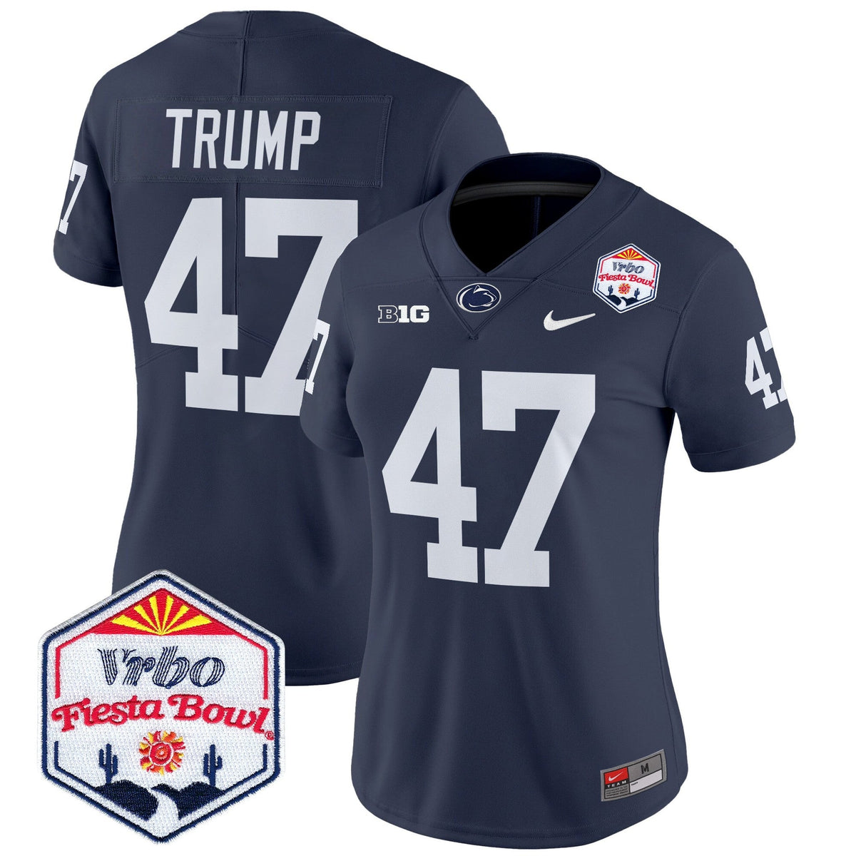 Women's Penn State Nittany Lions 2024 The Fiesta Bowl Patch Vapor Limited Jersey - All Stitched - image 23