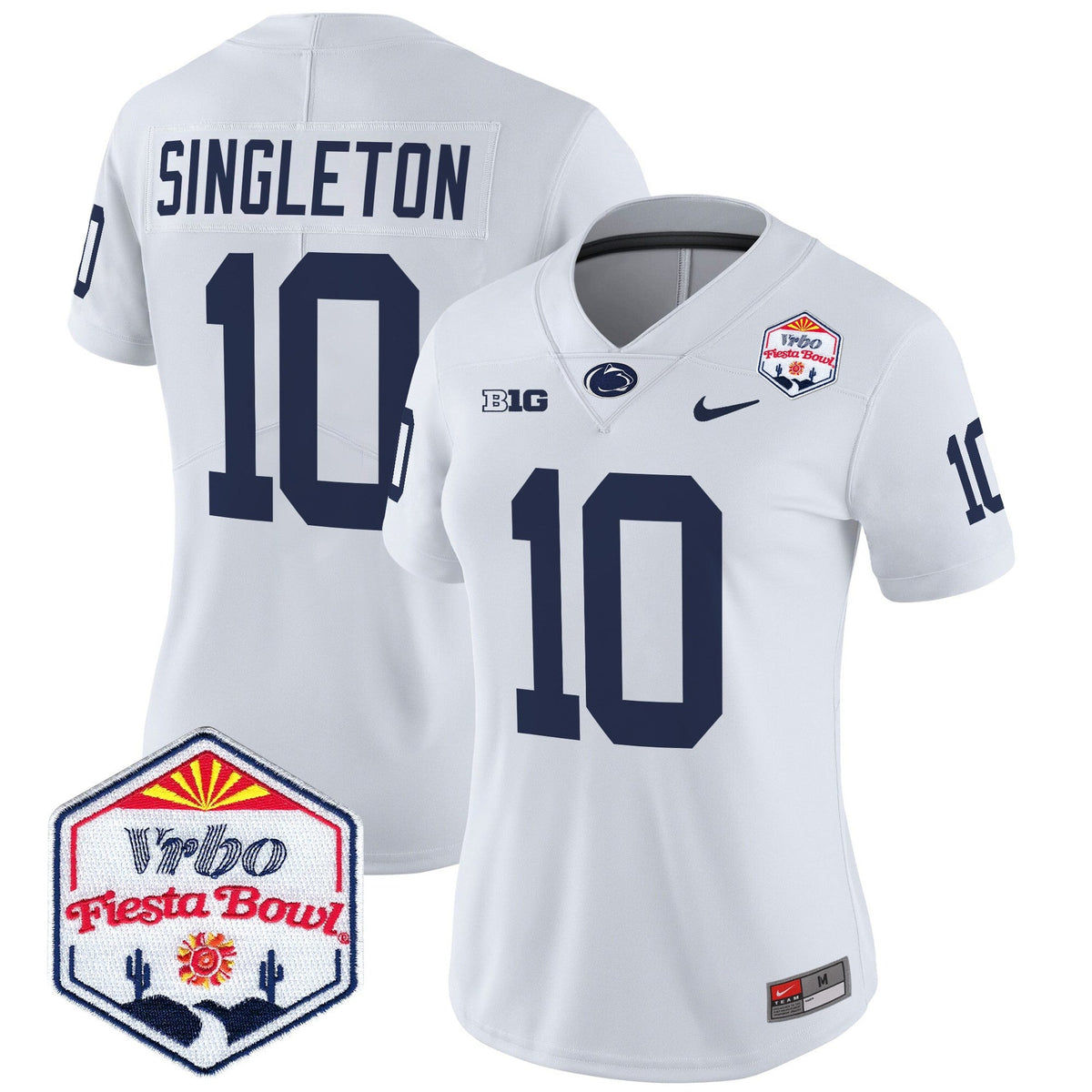 Women's Penn State Nittany Lions 2024 The Fiesta Bowl Patch Vapor Limited Jersey - All Stitched - image 26