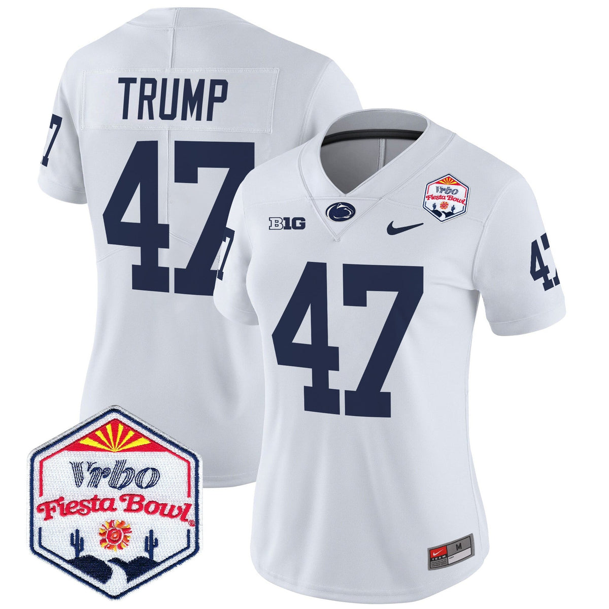 Women's Penn State Nittany Lions 2024 The Fiesta Bowl Patch Vapor Limited Jersey - All Stitched - image 31